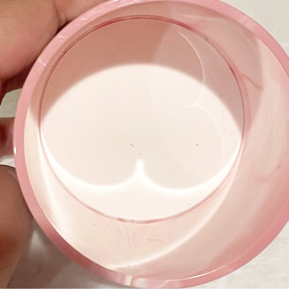 It Cosmetics for Ulta Pink Marble Plastic Makeup Brush Holder‎ Cup Vanity